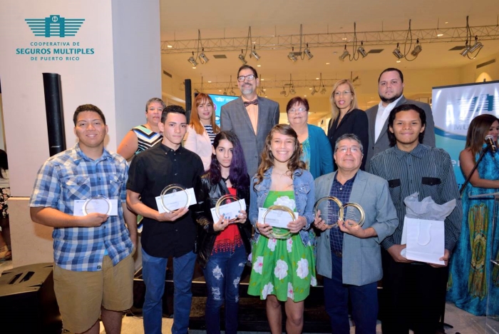 Premiación de Certamen de Poesía Juvenil Cooperativista 2017 - Ganadores.